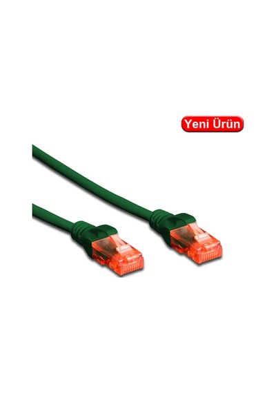 Digitus Dk-1617-005-g Cat6 Utp Lszh Patch Kablo 0,5 M Yeşil 10'li Paket