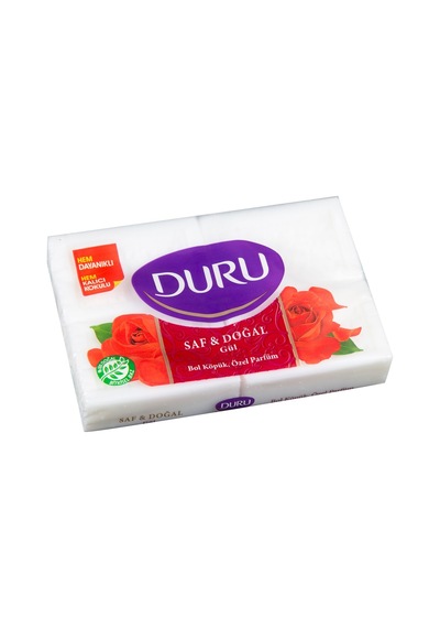 Duru Beyaz Sabun 4x150g Gül - Cildi Temizler Ve Yumuşatır Tarı Diğer