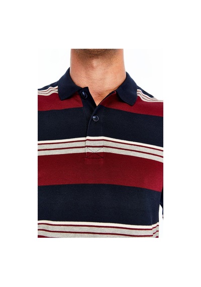 AR-MA Arma Erkek Ribanalı Regular Fit Çizgili %95 Pamuk %5 Elastane Ringel Pike Kumaş Polo Yaka Düğmeli Sweatshirt K30554953102 Lacivert AR-MA Arma Erkek Ribanalı Regular Fit Çizgili %95 Pamuk %5 Elastane Ringel Pike Kumaş Polo Yaka Düğmeli Sweatshirt K30554953102 Lacivert