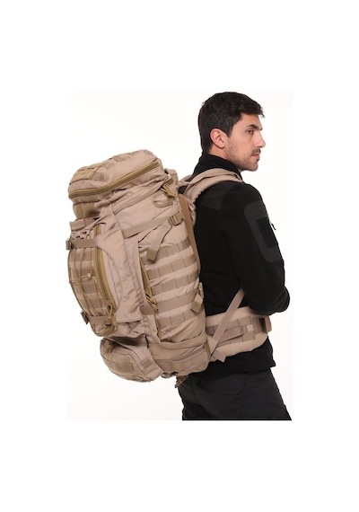 Single Sword Premium Kalite 100+10l Su Geçirmez Outdoor Sırt Çantası Bej