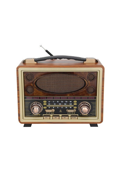 Bayındır Elektronik M-2027BT  Bluetooth Hoparlör Nostaljik Portatif Radyo