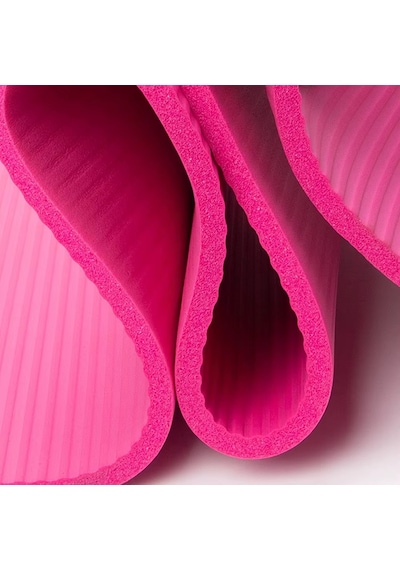 Gus Pro - 191 Cm Pembe Yoga Matı 1,5 Cm Ekstra Kalın Kaymaz Antrenman Minderi Pembe