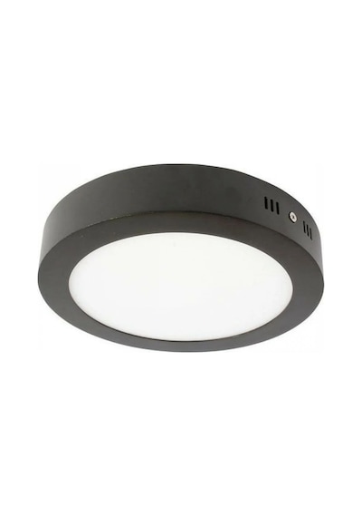 Cata 30W Yuvarlak Sıva Üstü Led Armatür Siyah Kasa Beyaz Işık CT-5238 Diğer
