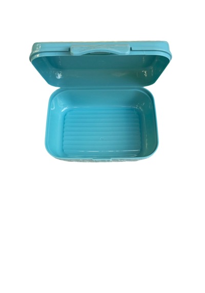 Onyx Good Food Desenli Kilitli Beslenme / Lunch Box - 1000 Ml Mavi