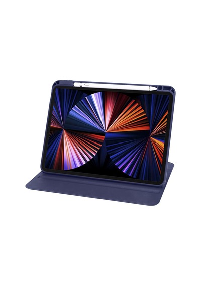 Apple Uyumlu iPad 10.9 2022 10.nesil Kılıf Termik Kalem Bölmeli Dönebilen Standlı Kılıf