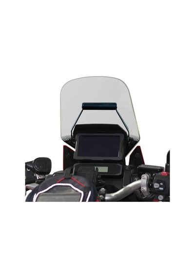 GP Kompozit Honda Africa Twin CRF1100 L2/L4 2020-2022 Uyumlu Telefon/Navigasyon Tutucu Siyah
