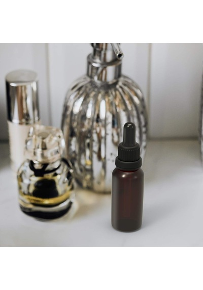 Amber Cam Damlalık Seti 6'lı Cam Şişeler Damlalıklı Kahverengi 30 Ml Parfüm, Kolonya, Uçucu Yağlar Ve Örnekler İçin Mini Şişe