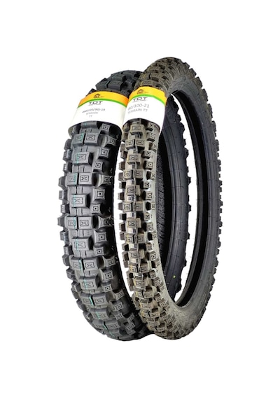 Mondial X-treme Max 200 Lastik Takımı 460-19 Ve 80/100-21 Tt İç Lastikli Tip Motosiklet Lastiği