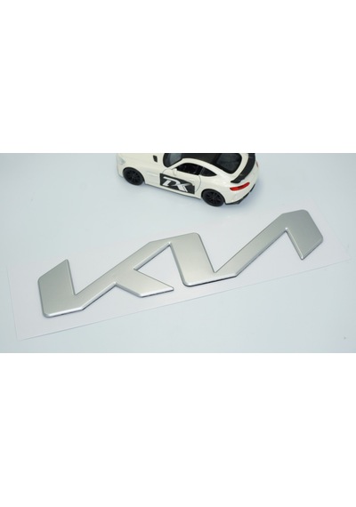 Dk Tuning Kia Yeni Nesil Gri Metal Kaput Bagaj 21cm Logo Arma