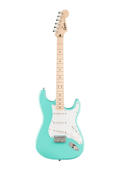 Squier Sonic Stratocaster Hard Tail Akçaağaç Klavye Wpg Sea Foam Green Elektro Gitar