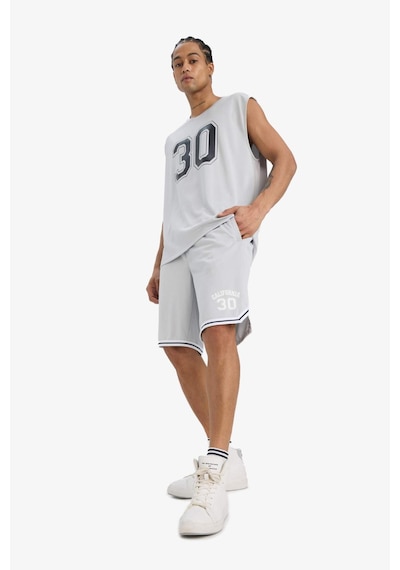DeFactoFit Hızlı Kuruyan Standart Fit Sporcu Kısa Paça Şort C2419AX25HSGR91