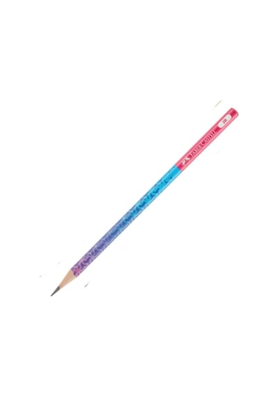 Faber Castell Smoothie 2b Kurşun Kalem-pembe Çok Renkli
