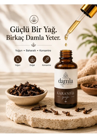 Biodamla Natural Karanfil Yağı 10 Ml