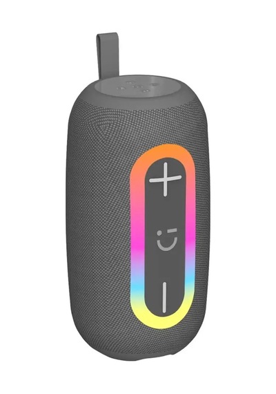 Mınıso Miniso Lisanslı Renkli Kablosuz Hoparlör A160 Gri Rgb Aydınlatmalı Taşınabilir Model