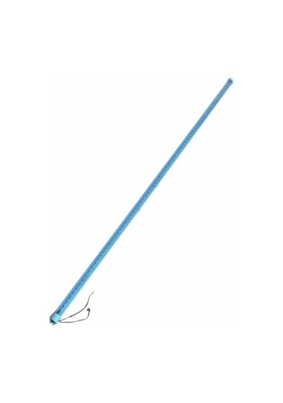 12v Floresan Tavan Lambası 72 Ledli Anahtarlı Kırmızı Şeffaf Cam 100 Cm