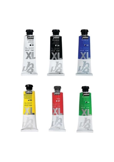 Huile Fine Xl Yağlı Boya 37ml 6'lı Set Ana Renkler 01 Zinc Yellow