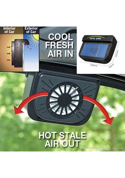 Auto Cool Güneş Enerjisiyle Çalışan Araç İçi Soğutucu -