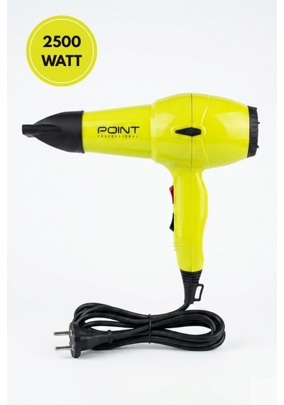 Point Blow Dryer Tam Profesyonel 2500 Watt Ac Motor Fön Makinesi Yeşil