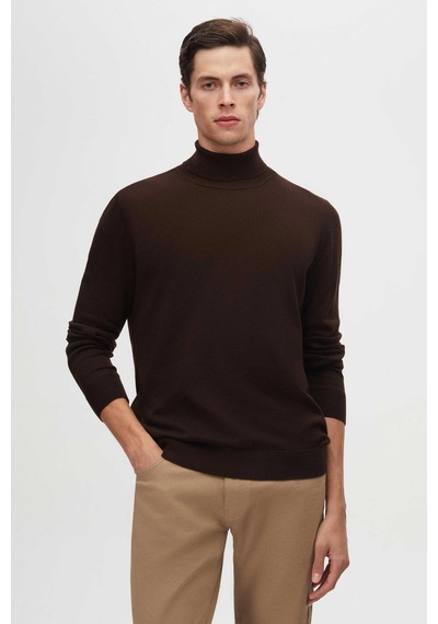 D's Damat Ds Damat Regular Fit Kahverengi Pamuk Karışımlı Balıkçı Yaka Triko Kazak 5hf06ort12007 201 D's Damat Ds Damat Regular Fit Kahverengi Pamuk Karışımlı Balıkçı Yaka Triko Kazak 5hf06ort12007 201