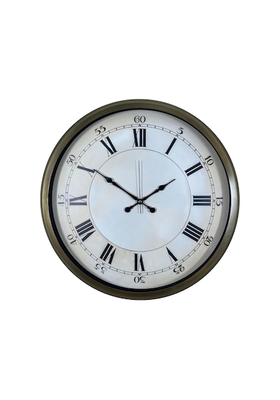 Vintage Roma Rakamlı 52 Cm Metal Duvar Saati Diğer