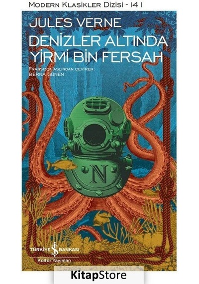 Kitapstore Denizler Altında Yirmi Bin Fersah Ciltli / Jules verne