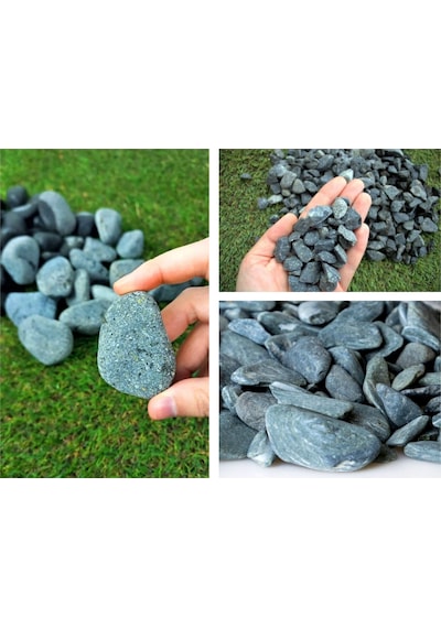 DOLOMİT TAŞI YEŞİL 2-4 cm 10 KG DOĞAL DEKORASYON TAŞI