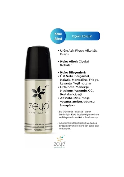 Firuze - Zeyd Esans 35 Ml Diğer