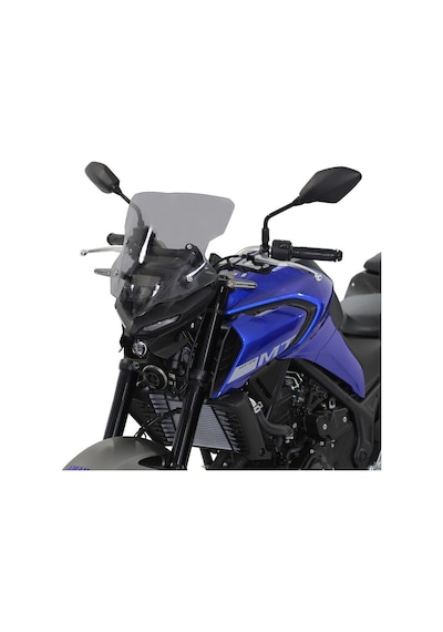 GP Kompozit Yamaha MT-25 2020-2025 Uyumlu Ön Cam Şeffaf 37 cm