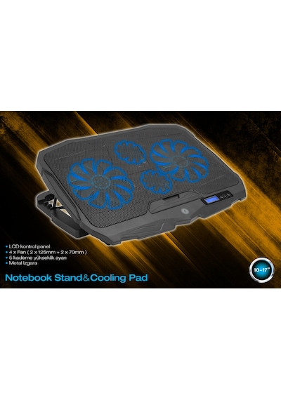 Frisby FNC-5230ST 10" - 17" 4 Fanlı Stand Gaming Notebook Soğutucu
