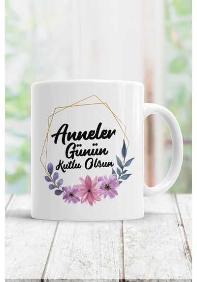 Anneler Günün Kutlu Olsun Kupa Bardak 101 Beyaz