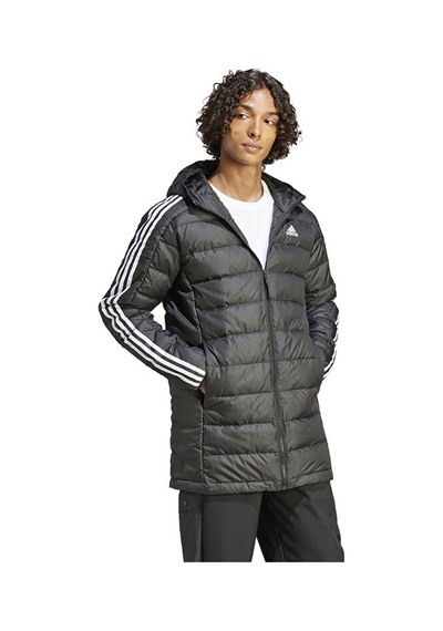 Adidas Ess 3s L D H Pa Erkek Günlük Mont Hz8522 Siyah Hz8522 Siyah