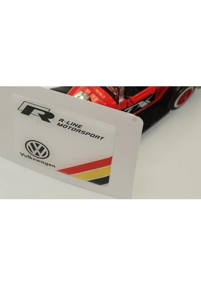 Volkswagen R Line Motorsport Logo Damla Silikon Plaka Logo Arma A