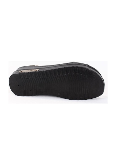 Dagoster Dza37-3031 Siyah Günlük Ortopedik Kadın Sandalet