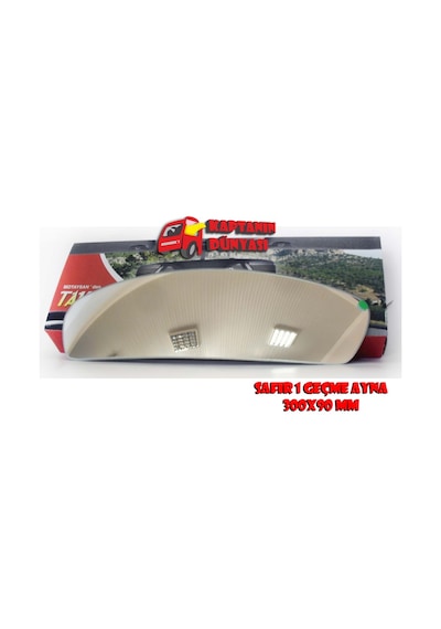 Safir-1 Lastikli Universal Dikiz Aynası 30X9 Cm