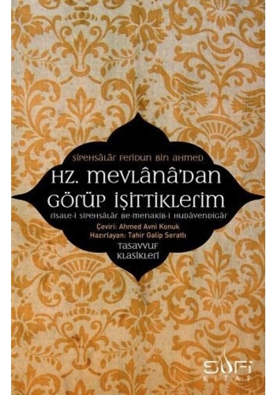 Hz. Mevlana'Dan Görüp Işittiklerim