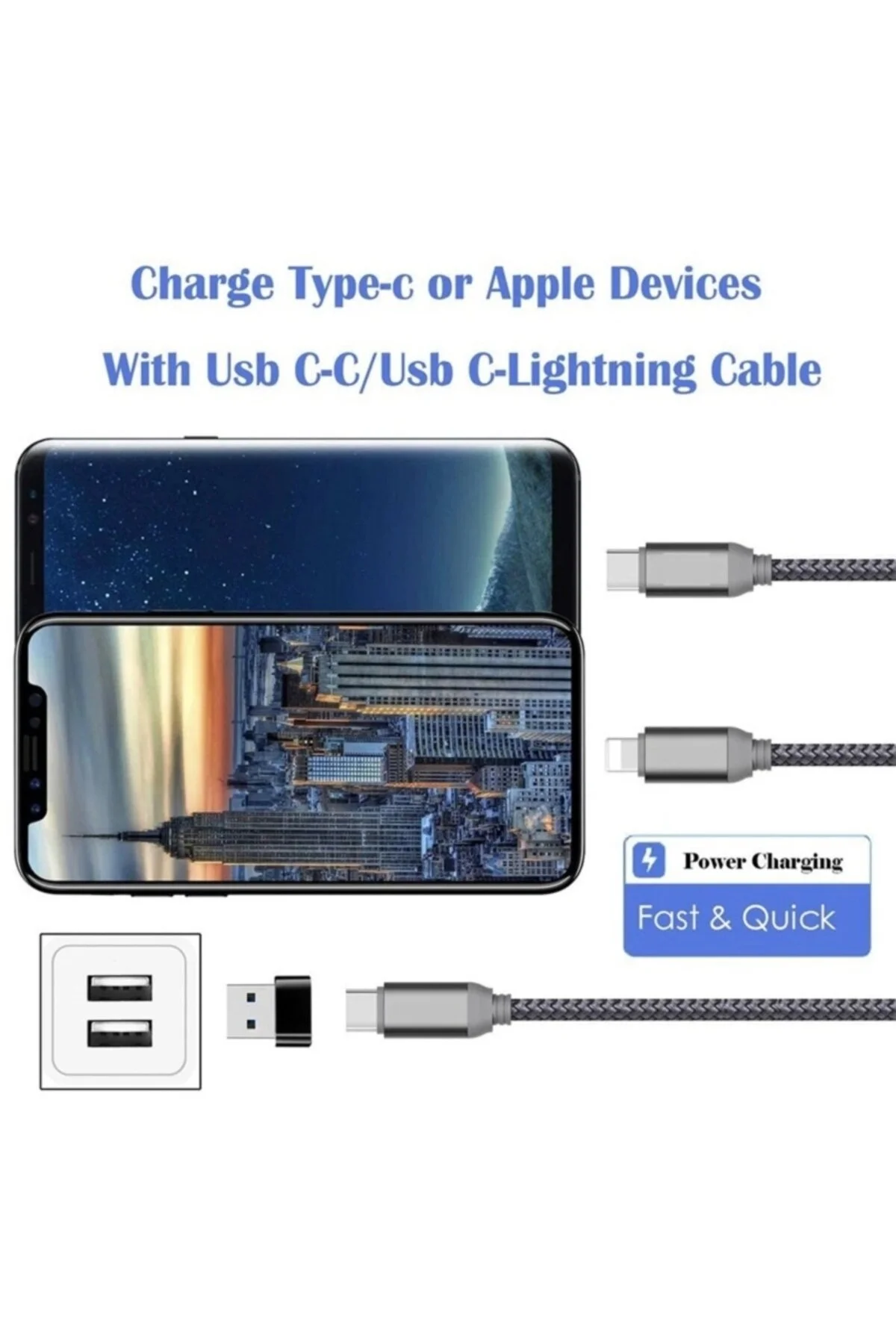 Type-c To Usb Yüksek Hızlı Usb C Tipi Kadın Usb Tip A Erkek Hızlı Şarj Data Otg Adaptör Dönüştürücü