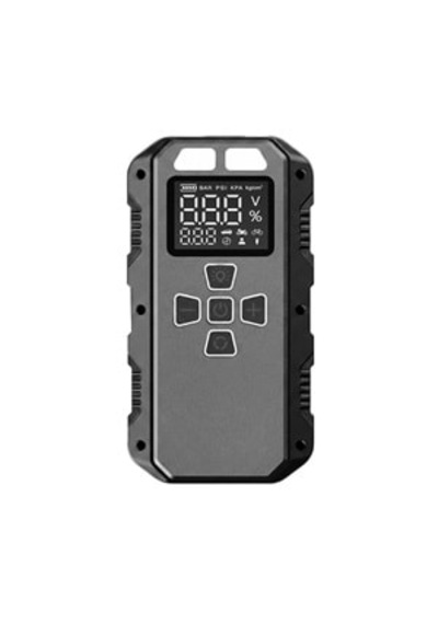 S-link Akt2027 Koyu Gri 8000mah 150 Psi 4 İn1 Powerbank+ Led Işıklastik Sisirme Ve Akü Takviye Cihazı
