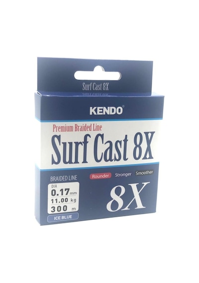 Kendo Surf Cast 8X Fıghtıng 300 Mt Örgü Ip ( Ice Blue) (458932303)