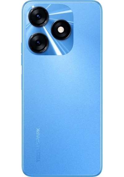 Tecno Spark 10 Arka Kapağı Mavi