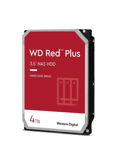 WD Red Plus WD40EFZX 3.5" 4 TB 5400 RPM SATA 3 NAS HDD