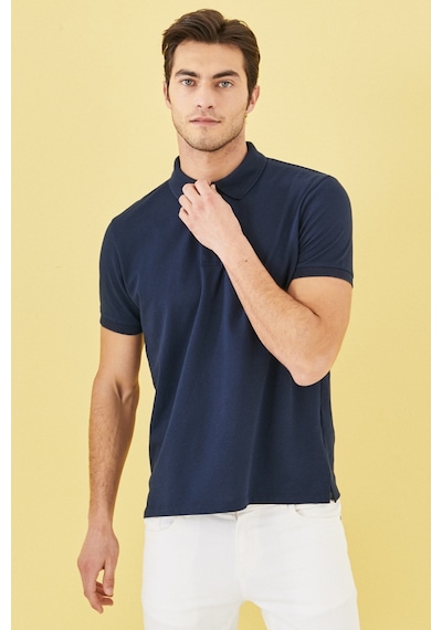 Ac&Co / Altınyıldız Classics 4A4820200047LaaXL Düğmeli Polo Yaka Cepsiz Slim Fit Erkek Tişört Lacivertvert Lacivert Ac&Co / Altınyıldız Classics 4A4820200047LaaXL Düğmeli Polo Yaka Cepsiz Slim Fit Erkek Tişört Lacivertvert Lacivert