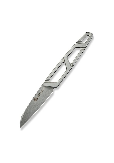 Sencut Texo Stonewash Boyun Kamp Bıçağı Gümüş