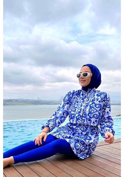 Kahijab Sea Tesettür Mayo - S Mavi