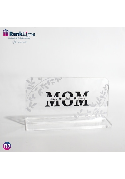 Pleksi Masa Üstü Mom 3 Siyah