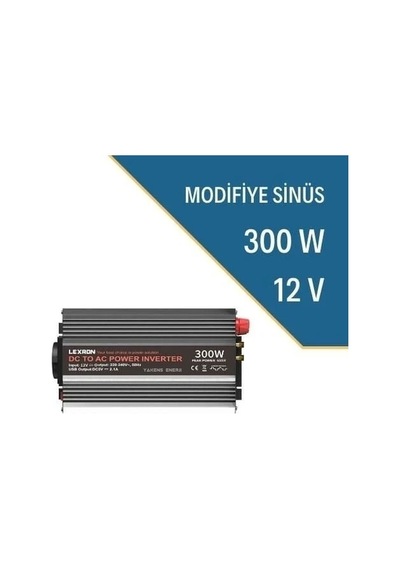 Lexron 300 Watt 12v Modifiye Sinüs İnverter