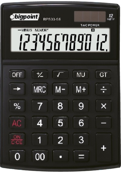 Bigpoint BP503-95 12 Hane Hesap Makinesi