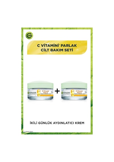 Garnier C Vitamini Parlak Günlük Aydınlatıcı Krem 2 x 50 ML