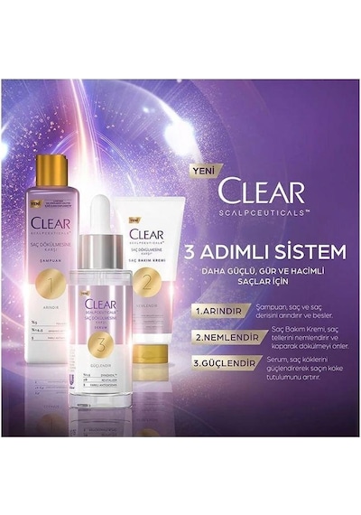 Clear Scalpceuticals Saç Dökülmesine Karşı Saç Bakım Kremi 170 ML
