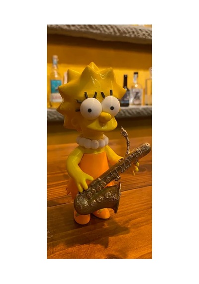 The Simpsons Lisa Simpson Figür 17 Cm
