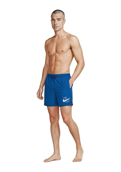 Nike Swim Breaker Erkek Deniz Şortu Mavi